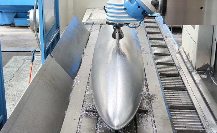 Bulbe de quille - Usinage Guelt Nautic
