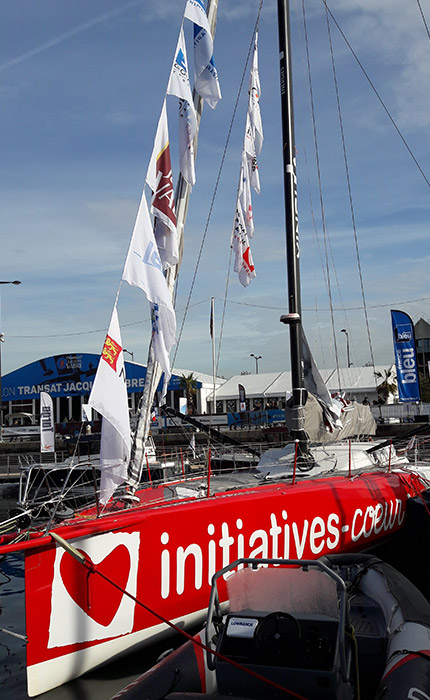 Guelt Nautic sur la Transat Jacques Vabre 2017 - photo ©Guelt Nautic