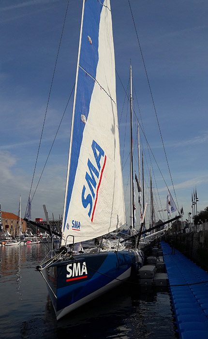 Guelt Nautic sur la Transat Jacques Vabre 2017 - photo ©Guelt Nautic